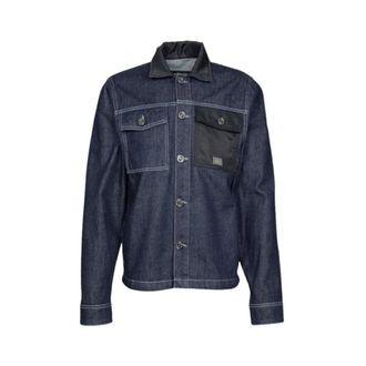Karl Lagerfeld Pre Denim Shirt - Heren - Spijkeroverhemden - Blauw - XL - Denim - Overhemden