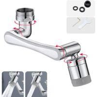 OEM Grifo Multifuncional Giratorio De 1440 Grados Con Extensi&oacute;n, Accesorio De Filtro Para Grifo, Aireador De Grifo De 1080&deg; Con Dos Salidas De Agua Para C