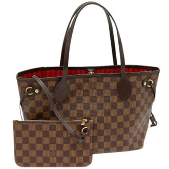 Louis Vuitton Pre-owned Tela bolsos-louis-vuitton - Pre-owned - Mujer - Marr&oacute;n - ONE SIZE