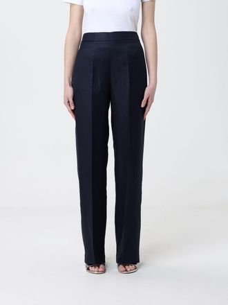 Liviana Conti Cesira Linen Blend Tailored Trousers