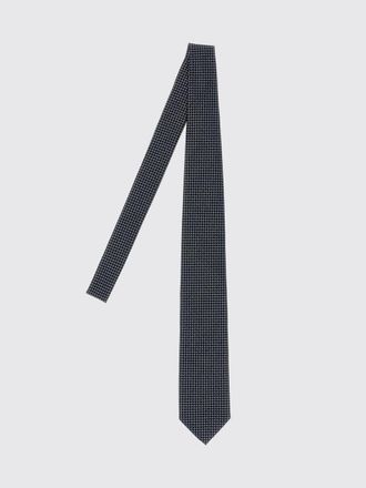 Brioni Cravatta in seta con fantasia geometrica e astratta