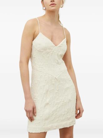 Day Birger Et Mikkelsen textured strap dress - women - Polyester - 38 - Neutrals
