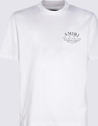 Amiri White Cotton T-shirt