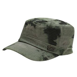 Chillouts Army Cap CHILLOUTS Corrientes Hat, Herren, olive, Web, Materialmix, gemustert, Caps Army Cap, atmungsaktiv, Formstabil, verstellbarer Verschluss