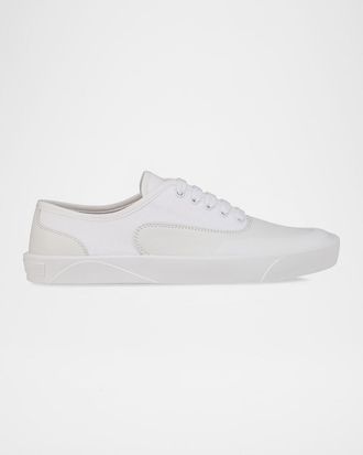 Christian Louboutin Tactical Skate Cotton-Leather Low Top Sneakers