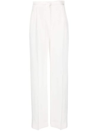 Alberta Ferretti Straight pantalon - Wit