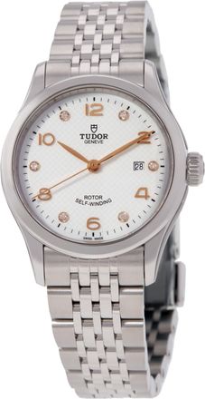 Tudor 1926 Automatic White Dial Ladies Watch 91350-0013