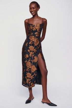 Amanda Uprichard Lyra Midi Dress