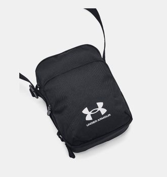 Under Armour Umh&auml;ngetasche UNDER ARMOUR UA Loudon Lite Crossbody, Damen, Gr. B/H/T: 19cm x 23cm, schwarz,, wei&szlig;, Obermaterial: 100% Polyester, Taschen Umh&auml;ngetasch