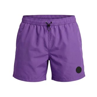 Trussardi Beachwear Shorts - Heren - Badkleding - Paars - Maat: L Poliester