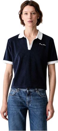 Sporty & Rich Donna, Top, Blu, L, new