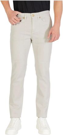 Jeckerson Jeans, Heren, Grijs, W32, Katoen, John Slim Jeans