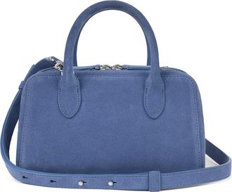 WE-AR4 The Ivy 22 Leather Satchel in Denim Blue at Nordstrom