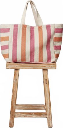 Hartford Ellin Bag In Pink/orange