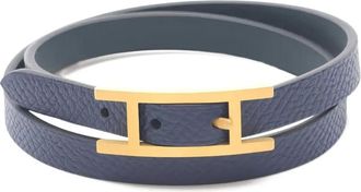 Herm&egrave;s Bracciale Be Api 2010 - Blu