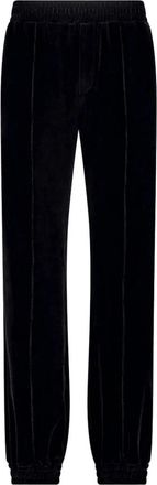 Valentino Garavani Casual Slim Fit Broeken - Heren - Sweatpants - Zwart - XL - Katoen - Broeken