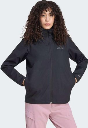 adidas Terrex multi essentials 2 layer climaproof - Giacca impermeabile nera-Nero