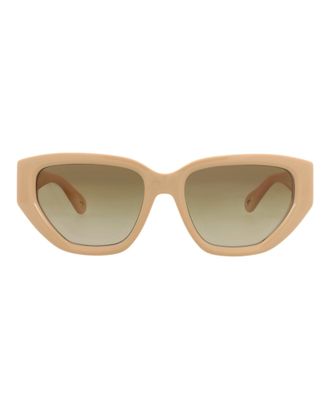 Chlo&eacute; Cat Eye-Frame Recycled Acetate Sunglasses