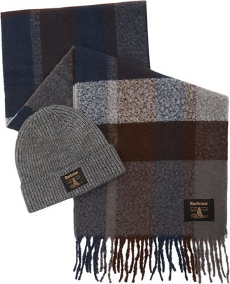 Barbour Westerdale Beanie Scarf Set