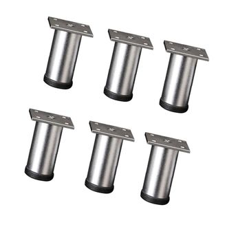 OEM Elevadores De Estructura De Cama Modernos De Aluminio, Patas Plateadas