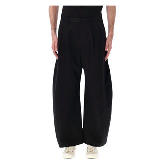 Comme Des Gar&ccedil;ons Wide Trousers, male, Black, Size: M Chino Pant