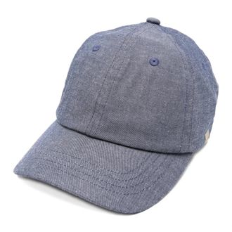 Woolrich Logo Baseball Cap - Heren - Petten - Blauw - ONE Size - Katoen - Accessoires