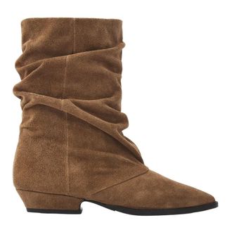 VIA VAI Schoenen, Dames, Beige, 40 EU, Leer, Vive Joan Enkellaars