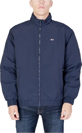Tommy Jeans Down Jassen - Heren - Bomber jackets - Blauw - 2XL - Nylon - Jassen