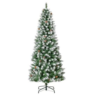 HOMCOM &Aacute;rbol de navidad 75x75x180 cm verde