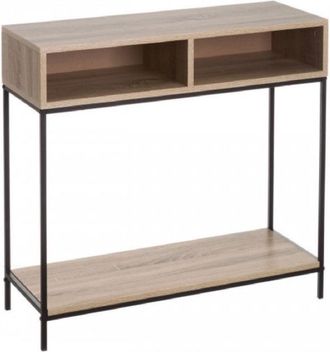 Unimasa Consola urban negra de 80 cm