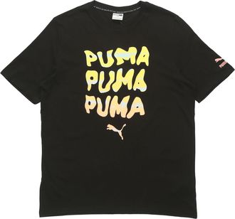Puma Summer Graphic T-Shirt Black 532612-51