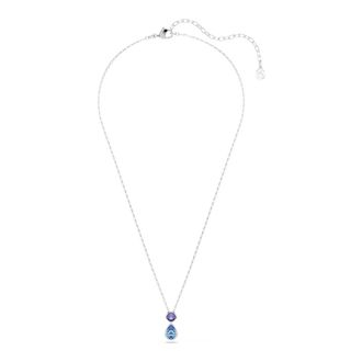 Swarovski Chroma Pendant - Dames - Kettingen - Blauw - ONE Size - Accessoires