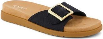 Toms Marin Slide Sandal in Black at Nordstrom, Size 7.5