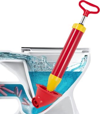 OEM Desatascador De Inodoro, Desatascador De Desag&uuml;es Profesional, Bomba De Inodoro De Goma Accionada Por Presi&oacute;n, Para Desatascar Inodoros, Lavabos, Ba&ntilde;e