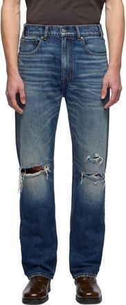 7 For All Mankind Easy Straight Leg Jeans in Wild at Nordstrom, Size 33