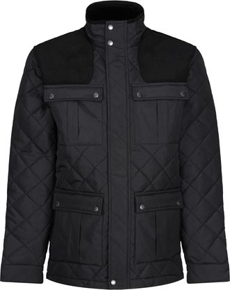 Regatta Professional Mens Padbury Quilted Jacket Black S