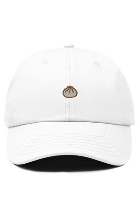 Dalix Dumpling Dad Cap in White at Nordstrom