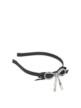 Jimmy Choo London Crystal Bow Headband