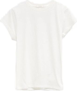 The Row T-shirt met korte mouwen - Dames - T-shirts - Wit - M - Katoen - Tops