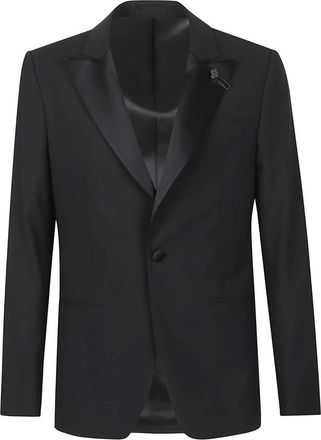 Lardini Hombre, Chaquetas, Negro, Talla: 2XL