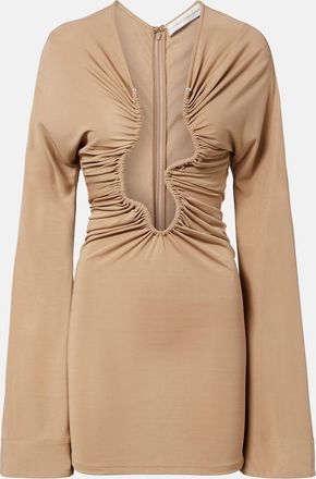 CHRISTOPHER ESBER Salacia ruched minidress