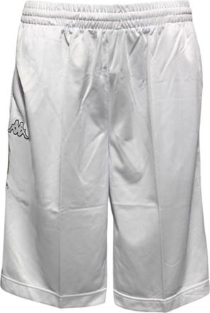 Kappa Banda Treadwell Shorts - Heren - Korte Broeken - Wit - L - Polyester - Korte Broeken