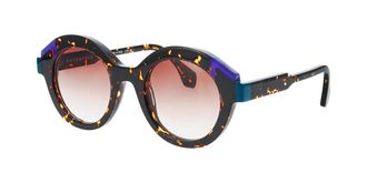 Face &agrave; Face Fused 2 2056 Womens Sunglasses Tortoiseshell Size 49