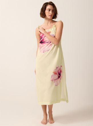 Miiyu Womens Patterned long flowy nightgown