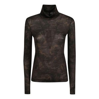 Pinko Brendola Turtle Neck Sweater - Dames - Coltruien - Veelkleurig - M - Truien & Vesten
