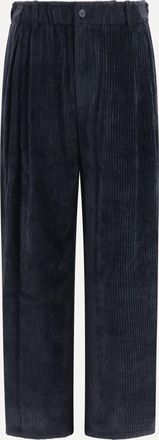Giorgio Armani Pantaloni ampi in velluto cannet&eacute; di viscosa Man 44