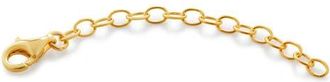 Monica Vinader Chain Extender in Yellow Gold at Nordstrom