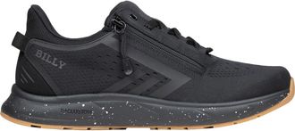 Billy Footwear Sport Inclusion DZ1 Double Zip Sneaker in Black/black/gum at Nordstrom, Size 10.5