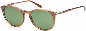 Ferragamo Womens SF911S-210 SF911S 53 210 Fashion Sunglasses - Brown - One Size