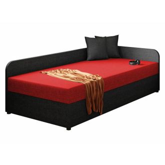 Mirjan24 Cama Memphis 128, A La Derecha, Individuales, 90x200, Tapiz, Somieres, 95x205x60cm